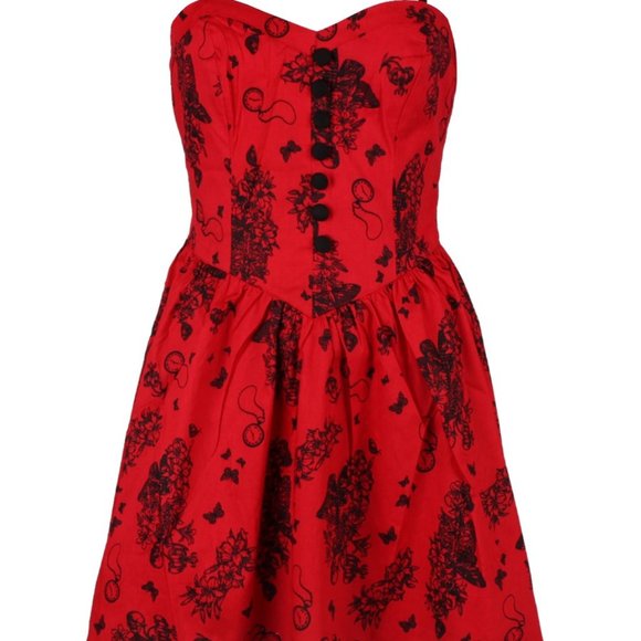 Hell Bunny Mini Vanessa Dress - sizes S and M - Picture 1 of 4